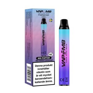 VapeM8-VM800-Engangs-Vape-Bla-Hallon-Lemonad